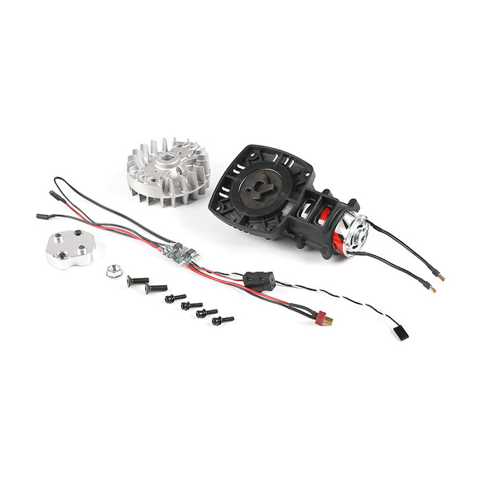 2e gen. intelligente elektrische starter (universele modellen/45cc en lager) - inclusief een easily starter vliegwiel