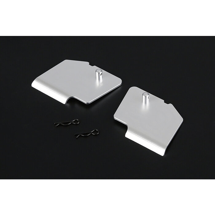 RovanSports BAHA CNC metalen spatbordset / fender kit (in zilver of rood of oranje)