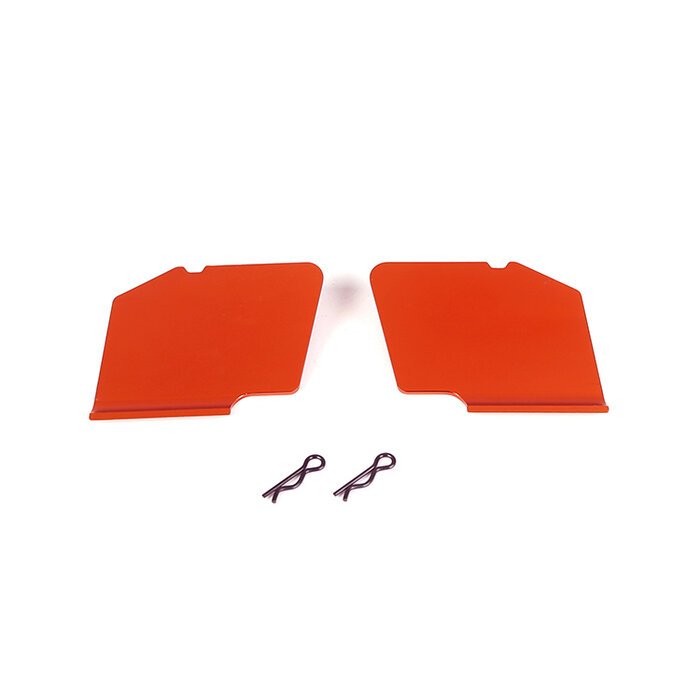 RovanSports BAHA CNC-Metall-Kotflügel-Kit/Schlammplatte (in Silber oder Rot oder Orange)