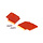 BAHA CNC Metal Fender Kit / mud plate (in silver or red or Orange)