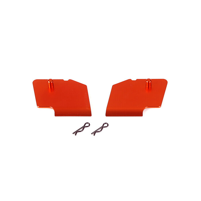 RovanSports BAHA CNC metalen spatbordset / fender kit (in zilver of rood of oranje)