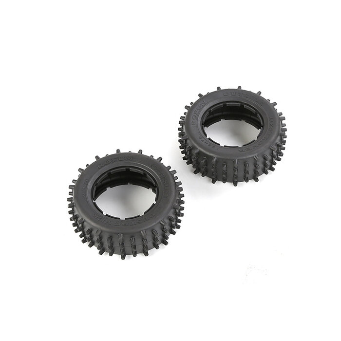 RovanLosi Rovan LT / Losi 5ive-T set banden met extra stevige lange pin 195x70 (2pcs)