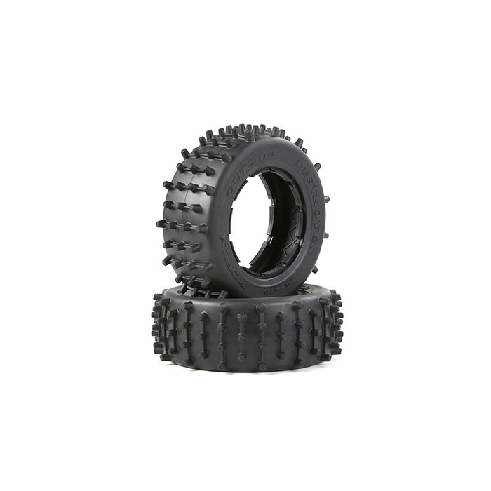 RovanLosi Rovan LT / Losi 5ive-T set of tires with extra sturdy long pin 195x70 (2pcs)