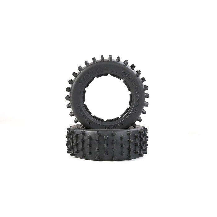 RovanLosi Rovan LT / Losi 5ive-T set of tires with extra sturdy long pin 195x70 (2pcs)