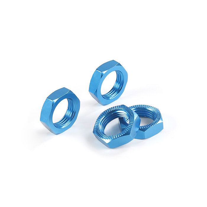 RovanLosi Rovan LT / Losi 5ive-T CNC Alu open wheel nuts (4pcs) in various colors