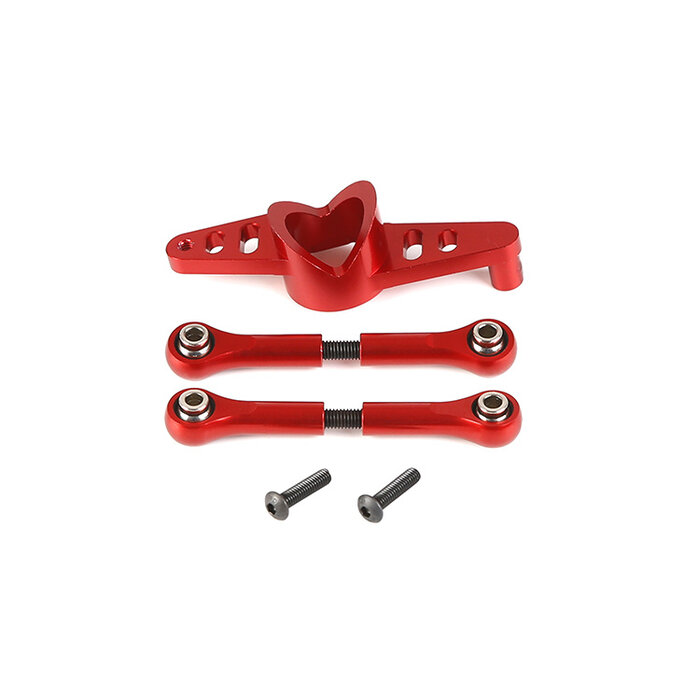 RovanLosi Rovan LT / Losi 5ive-T CNC Alu Dual Steering Ruddre Base kit (in verschillende kleuren)