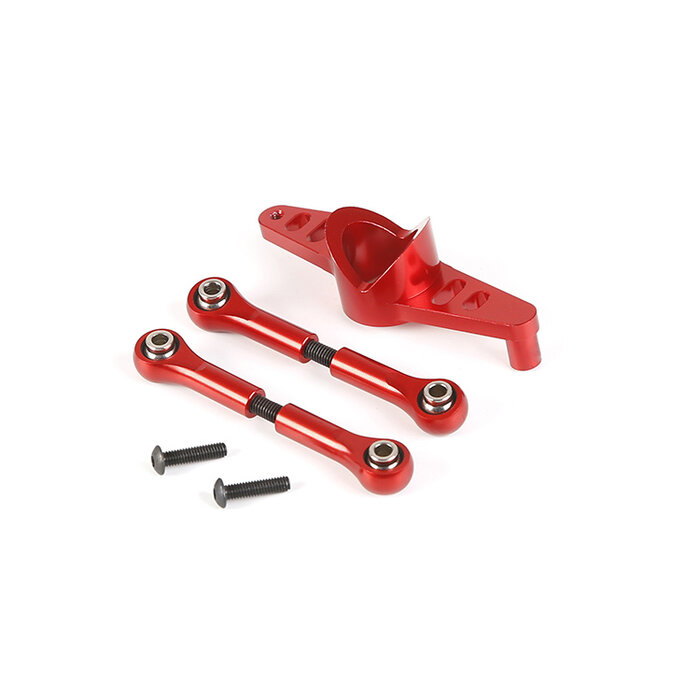 RovanLosi Rovan LT / Losi 5ive-T CNC Alu Dual Steering Ruddre Base kit (in verschillende kleuren)