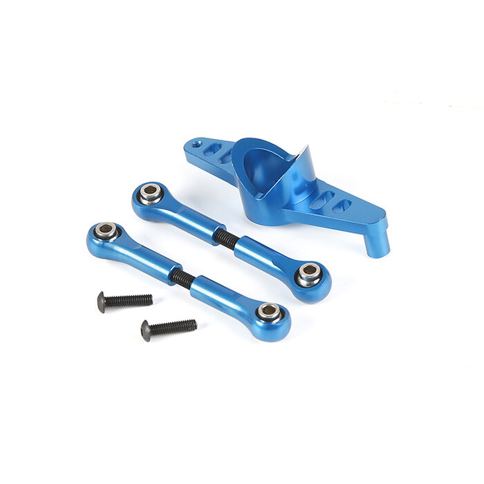 RovanLosi Rovan LT / Losi 5ive-T CNC Alu Dual Steering Ruddre Base kit (in verschillende kleuren)