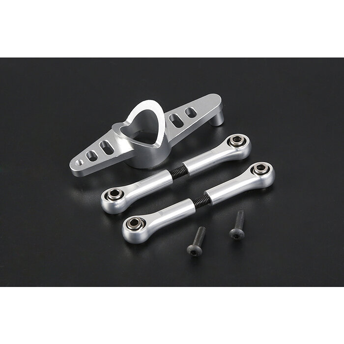 RovanLosi Rovan LT / Losi 5ive-T CNC Alu Dual Steering Ruddre Base kit (in verschillende kleuren)