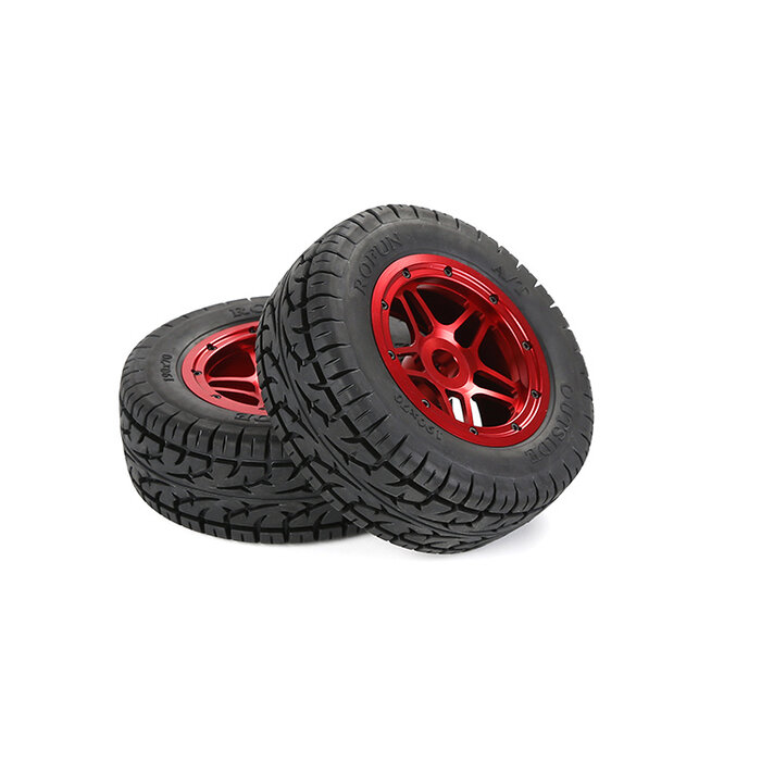 LT CNC metal five-star wheel hub allover tire assembly