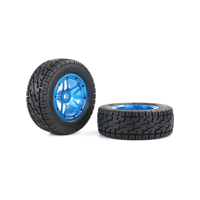 LT CNC metal five-star wheel hub allover tire assembly