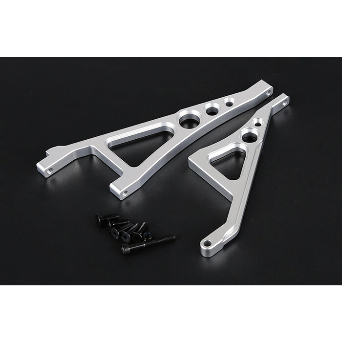 Rovan LT / Losi 5ive-T Aluminium Front & Rear Chassis Brace Set