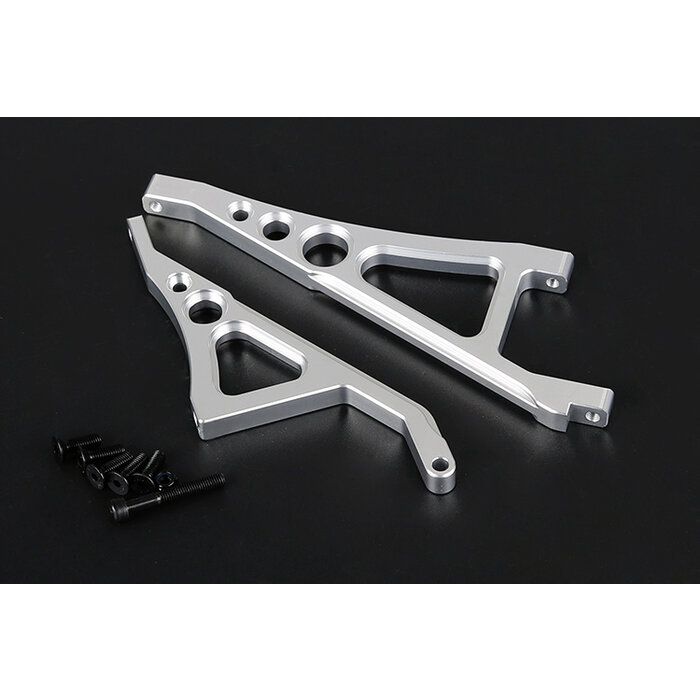 Rovan LT / Losi 5ive-T Aluminium Front & Rear Chassis Brace Set