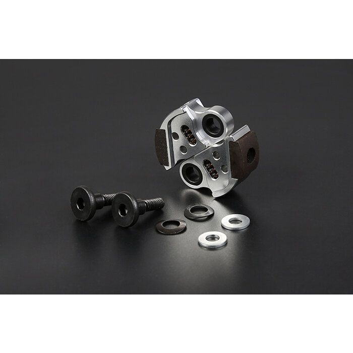 RovanSports CNC-metalen koppeling met instelbare aangrijpsnelheid (6000-9000 tpm)