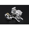 BAHA 5B CNC Metal Rear Axle Wave Box Assembly Kit (silver)