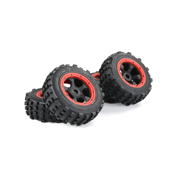 BAHA 5T/5SC/5FT 2nd Generation Wasteland Tire Assembly Complete Vehicle (with several colors beadlock)
