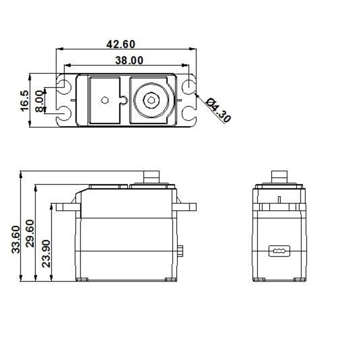 ZD Racing Servo 2.2 kg