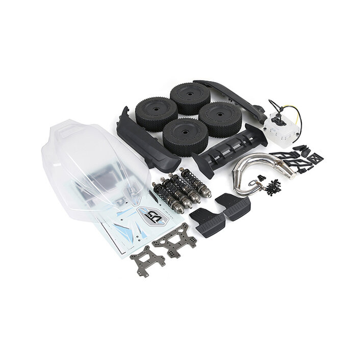 D5 Refitted kits with clear body