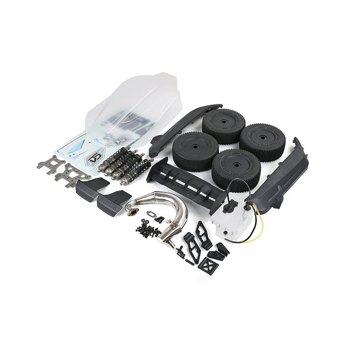 D5 omgebouwde kits met doorzichtig body frame