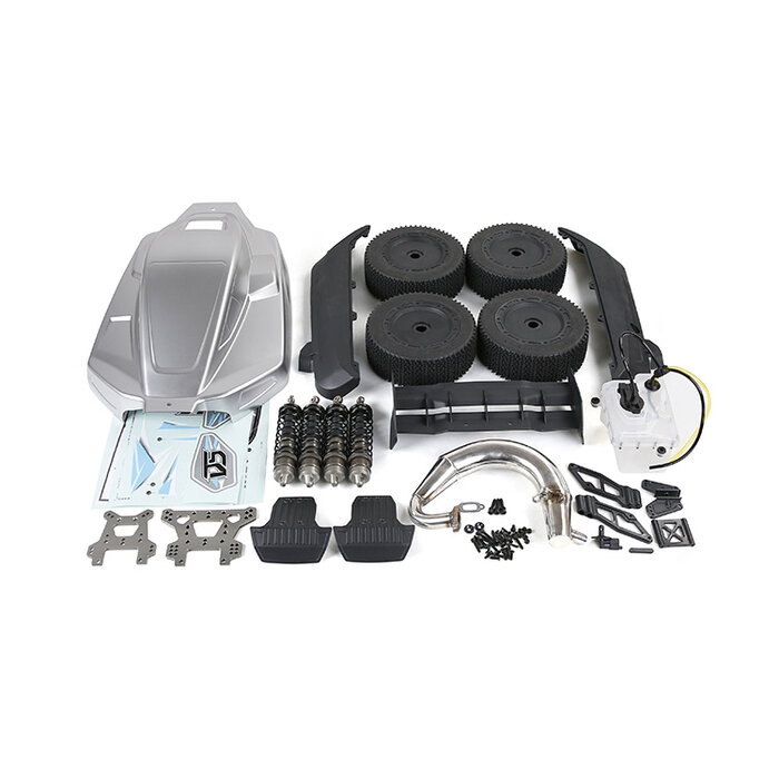 D5 omgebouwde kits met zilveren  of rode body frame