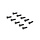 Hexagonal Cylindrical head screw (M2x6) 10 pc.