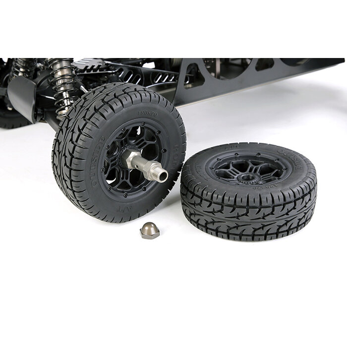 RovanLosi ES5II. Gimbal Camera Car Tire set with extension set for double wheelbase