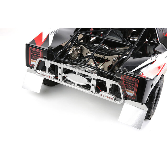 Losi 5iver-T oder Rovan LT CNC Metall-Heckstoßstange mit LED-Beleuchtung