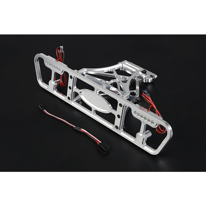 Losi 5iver-T of Rovan LT CNC Metalen achterbumper met LED verlichting