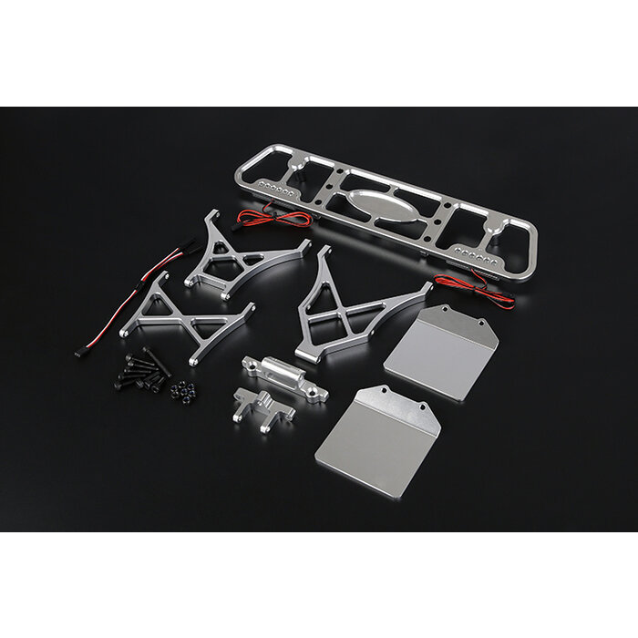 Losi 5iver-T or Rovan LT CNC Metal rear bumper with LED lighting