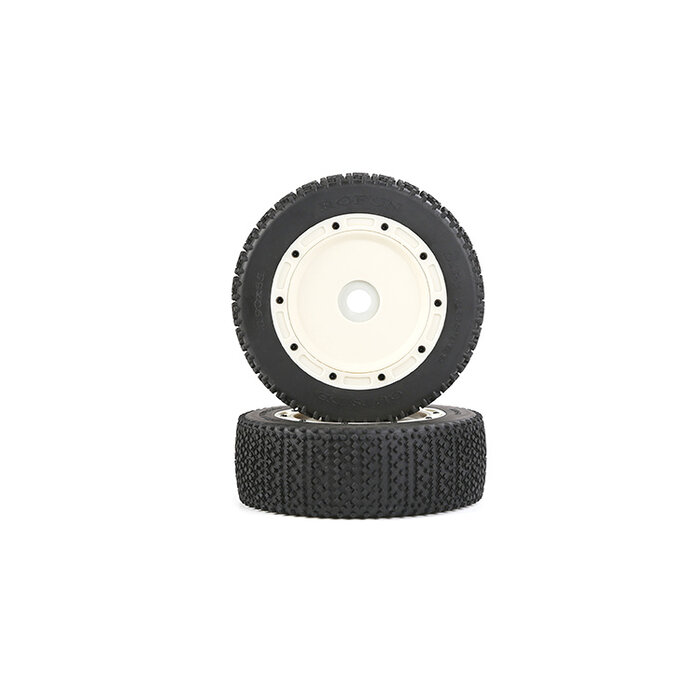 F5/RF5 or D5 nail tyres set  / set of 2pieces  / size 190x65 with black or white rims