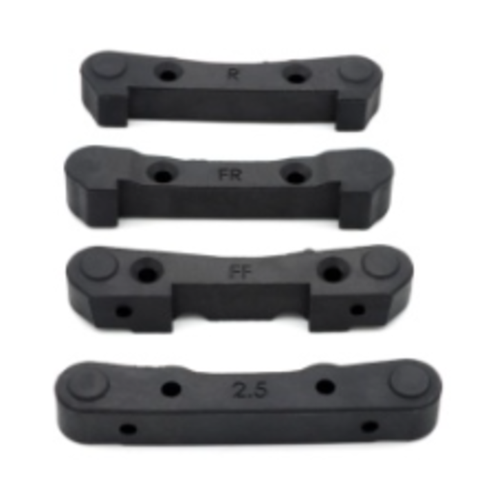 ZD Racing MT16 Houder voor scharnierpen voor ophanging voor/achter