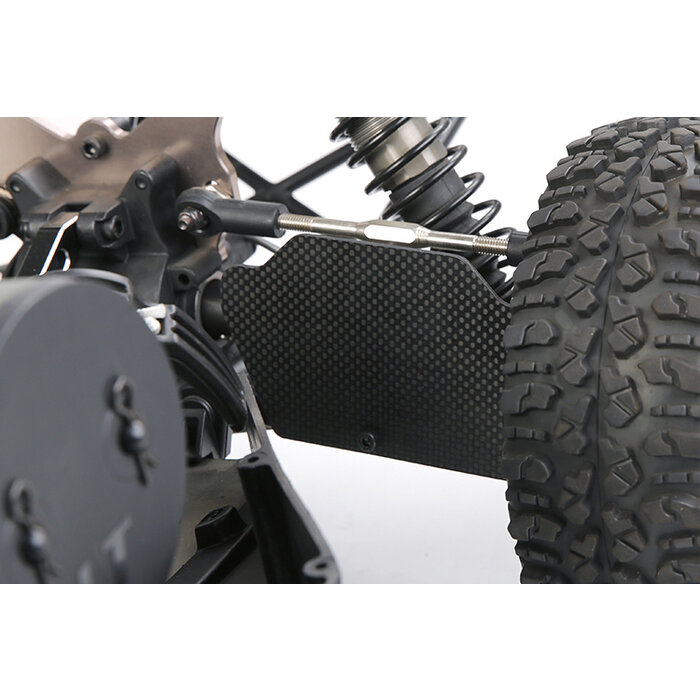 RovanLosi Losi 5ive T / Rovan LT Carbon Fiber zandbeschermings plaat / sand prevention board (2pcs)