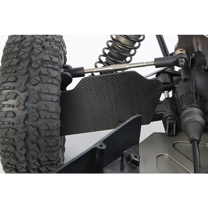 RovanLosi Losi 5ive T / Rovan LT Carbon Fiber zandbeschermings plaat / sand prevention board (2pcs)