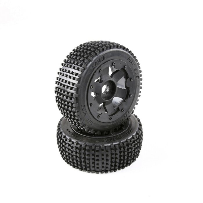 RovanSports Baja voorwielset met kleine Pins Dirt Buster 170x60 2 st