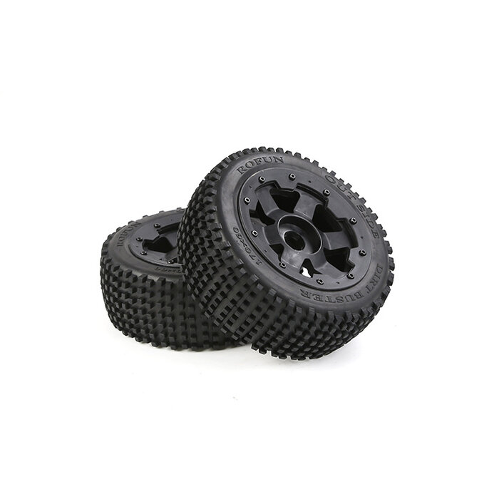 RovanSports Baja voorwielset met kleine Pins Dirt Buster 170x60 2 st