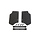 F5/RF5/T5/D5 carbon fiber (zand) spatbord (2 stuks)