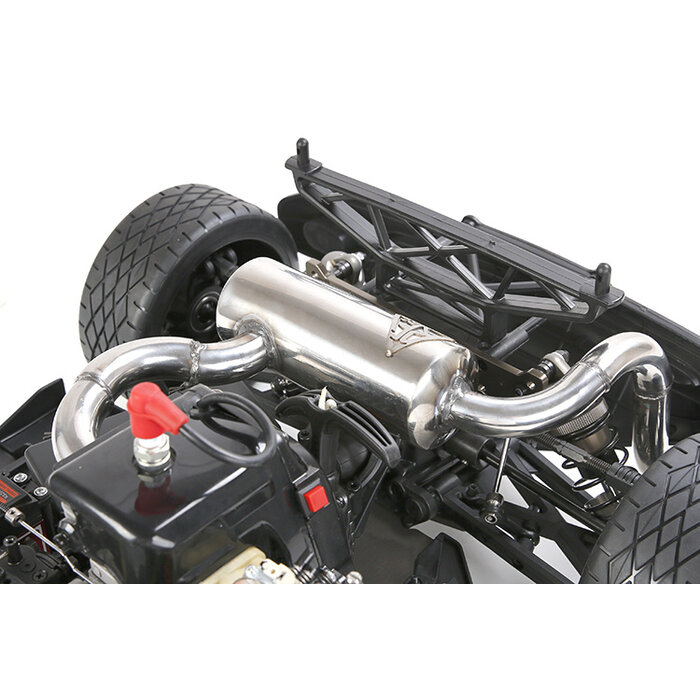 RovanSports F5/RF5/T5 smal stalen kanon roestvrijstalen uitlaatpijp