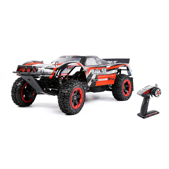 RovanSports Rovan Baja 360T nice truck with 36cc engine and black red body