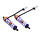 Stoßdämpfer-Set vorne (orange)