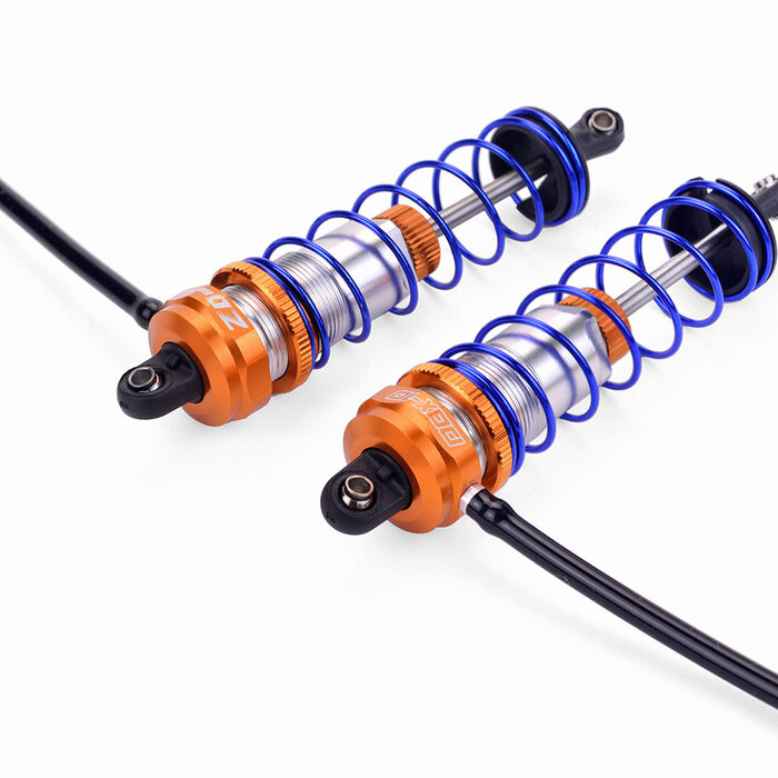 ZD Racing Front shock set (orange)