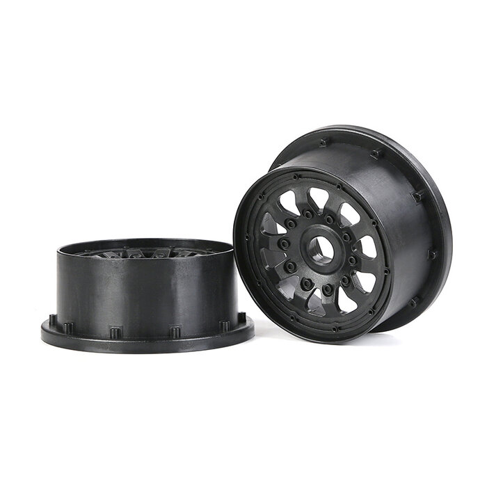 RovanSports 10-spoke hard plastic rims (4th generation) universal for Losi, V5, Baja 2 pieces