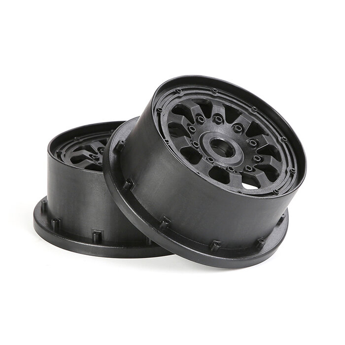 RovanSports 10-Speichen-Hartplastikfelgen (4. Generation) universal für Losi, V5, Baja 2 Stück