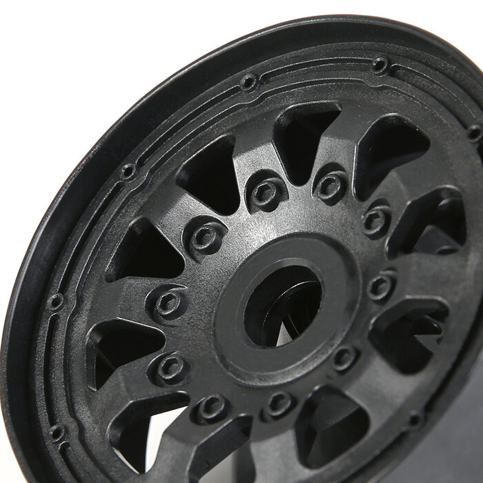 RovanSports 10-Speichen-Hartplastikfelgen (4. Generation) universal für Losi, V5, Baja 2 Stück