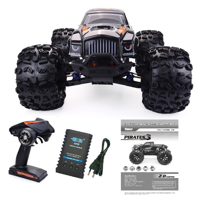 ZD Racing 1/8th Piarates3 Electric 4WD Brushless Monster Truck car