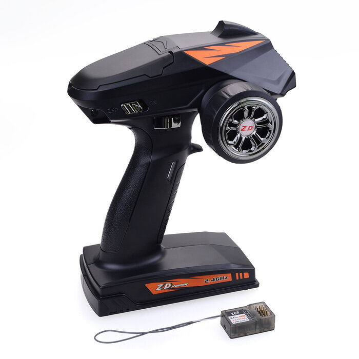 ZD Racing ZD 1:8 -  2.4Ghz 4-Channel Radio with receiver