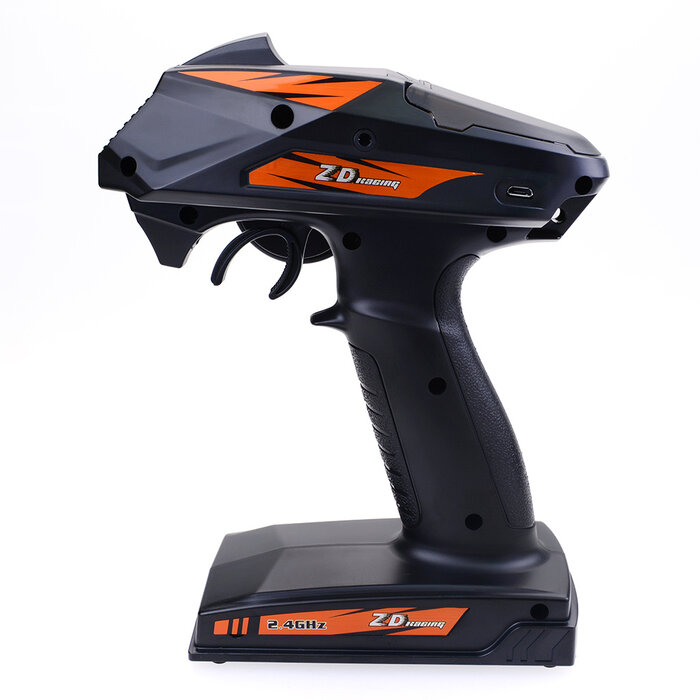 ZD Racing ZD 1:8 - 2,4 GHz 4-kanaals radio met ontvanger