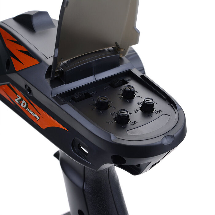 ZD Racing ZD 1:8 - 2,4 GHz 4-Kanal-Funkgerät mit Empfänger