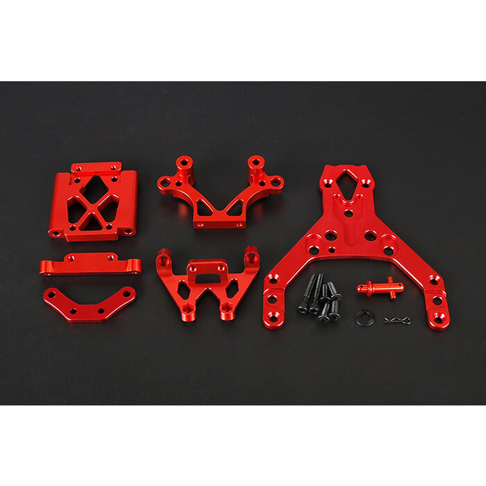 RovanSports  BAHA Front Core Bracket Assembly (rood of zwart)