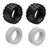 ZD Racing MT16 Tires and innerfoam (2pc)