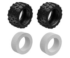 ZD Racing MT16 Reifen und Innenschaum (2pc)